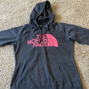 The north face.. dark gary